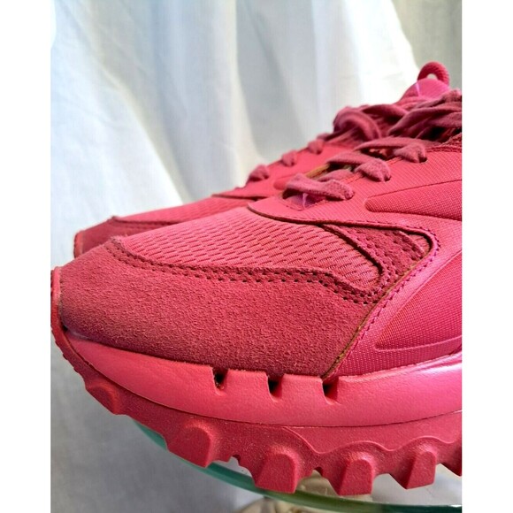 Reebok X Cardi B V2 Womens Fashion Shoes Sneakers Size 6 Hot Pink Fusion GW8876 - Picture 10 of 14